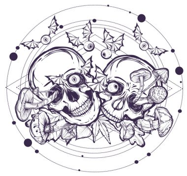 Halloween.Skulls,prints