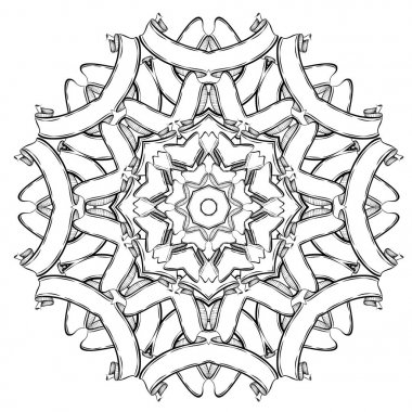 Mandala, çocuklar için boyama kitapları 