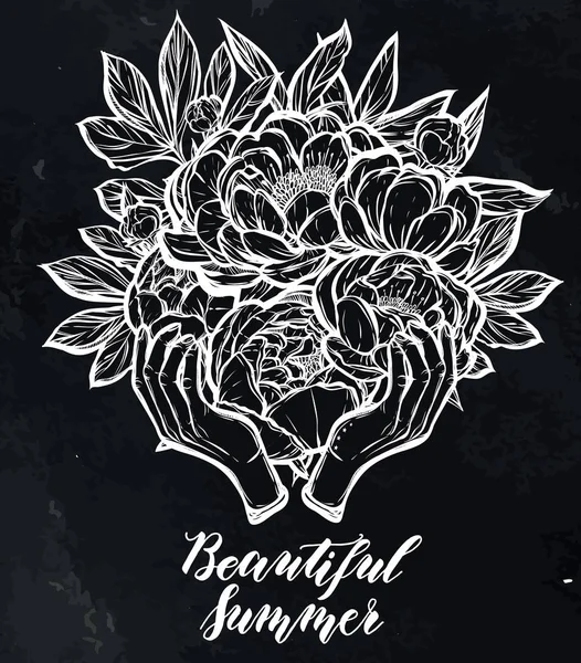 Elinde Peonies buket