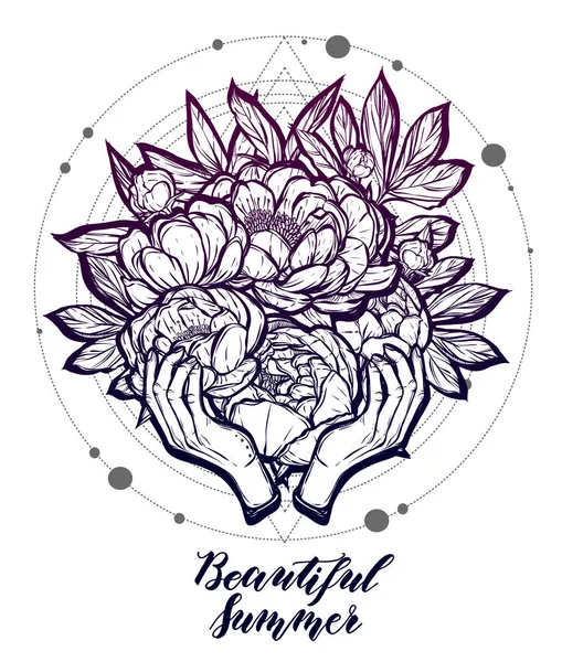 Elinde Peonies buket