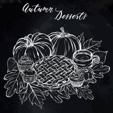 Sonbahar tatlılar, kekler