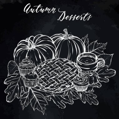 Sonbahar tatlılar, kekler