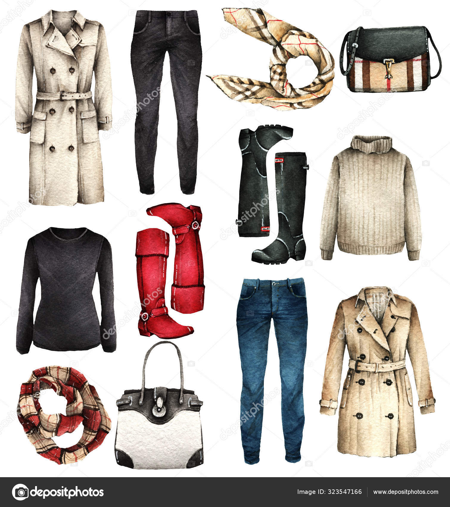 fashion rubber boots