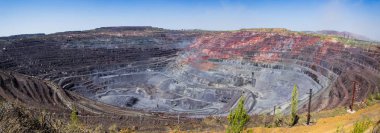 En büyük openpit Panoraması benim Avrupa'da