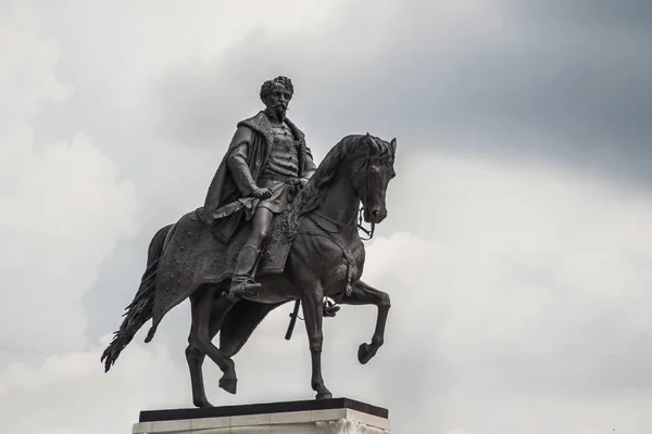 Monument man on horse