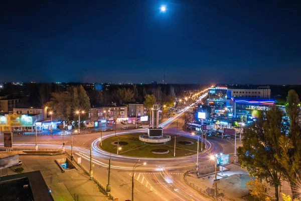 95th district at night — Stock Photo, Image