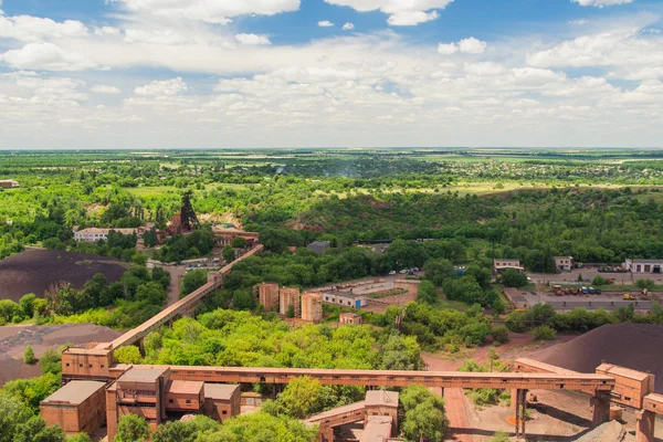 Zona industrial de Krivoy Rog, Ucrania — Foto de Stock