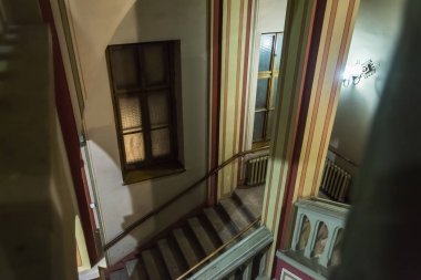 Chernivtsi Ulusal Üniversitesi 'nde Vintage merdivenler