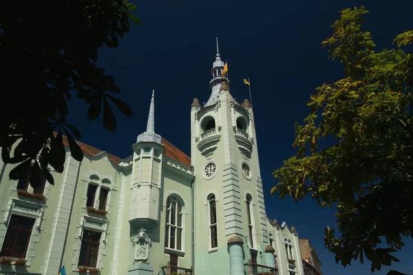 City Hall Mukachevo içinde — Stok fotoğraf