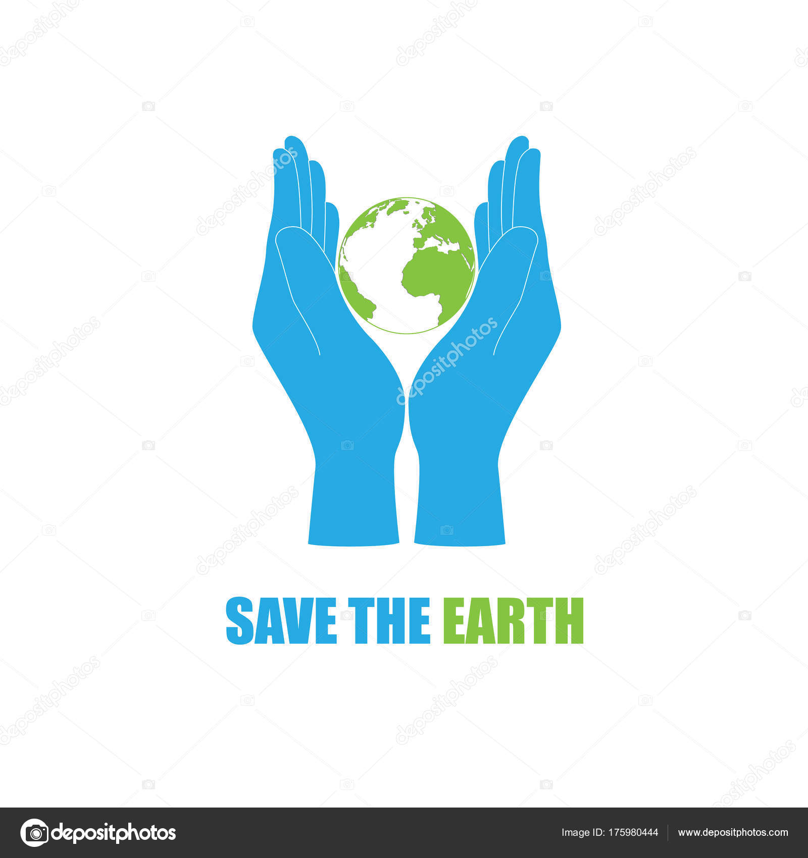 Save Environment Logo Earth Icon Logo Graphic Design Saving