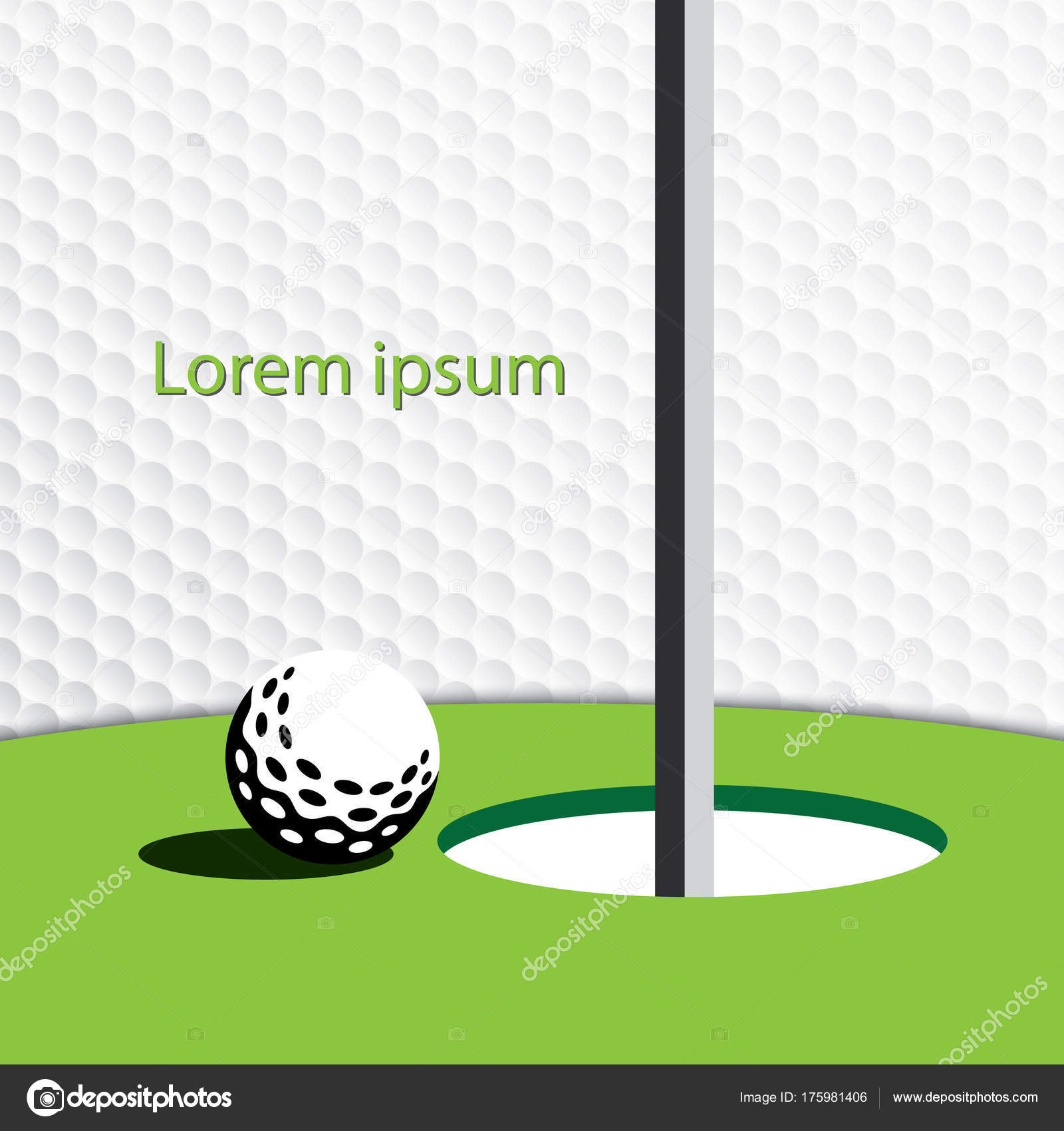 Golf Invitation Template Free Download from st3.depositphotos.com