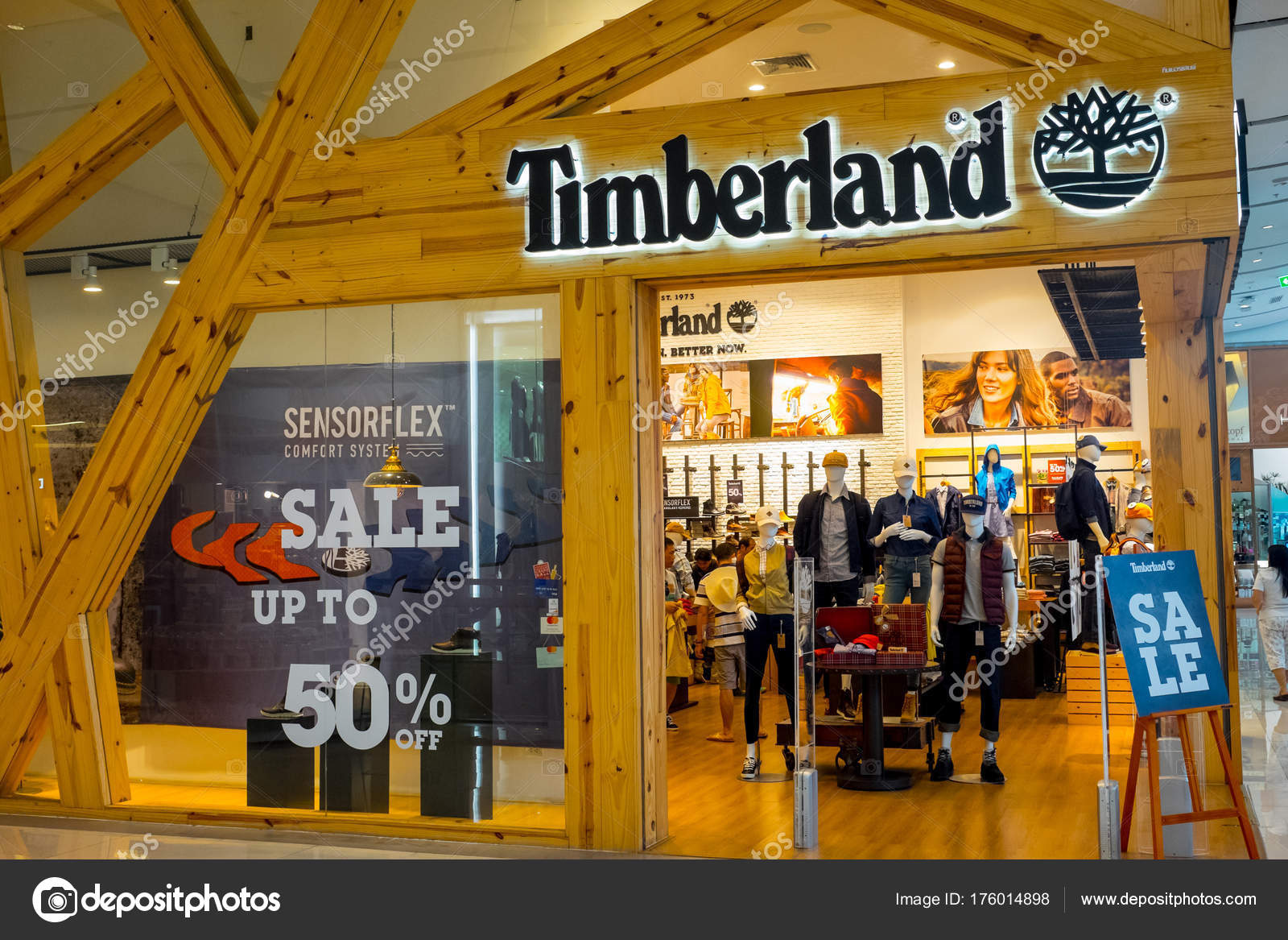 Timberland shop in Thailand – Stock