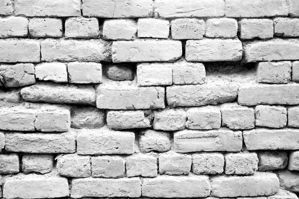 Grunge mur de briques grises — Photo