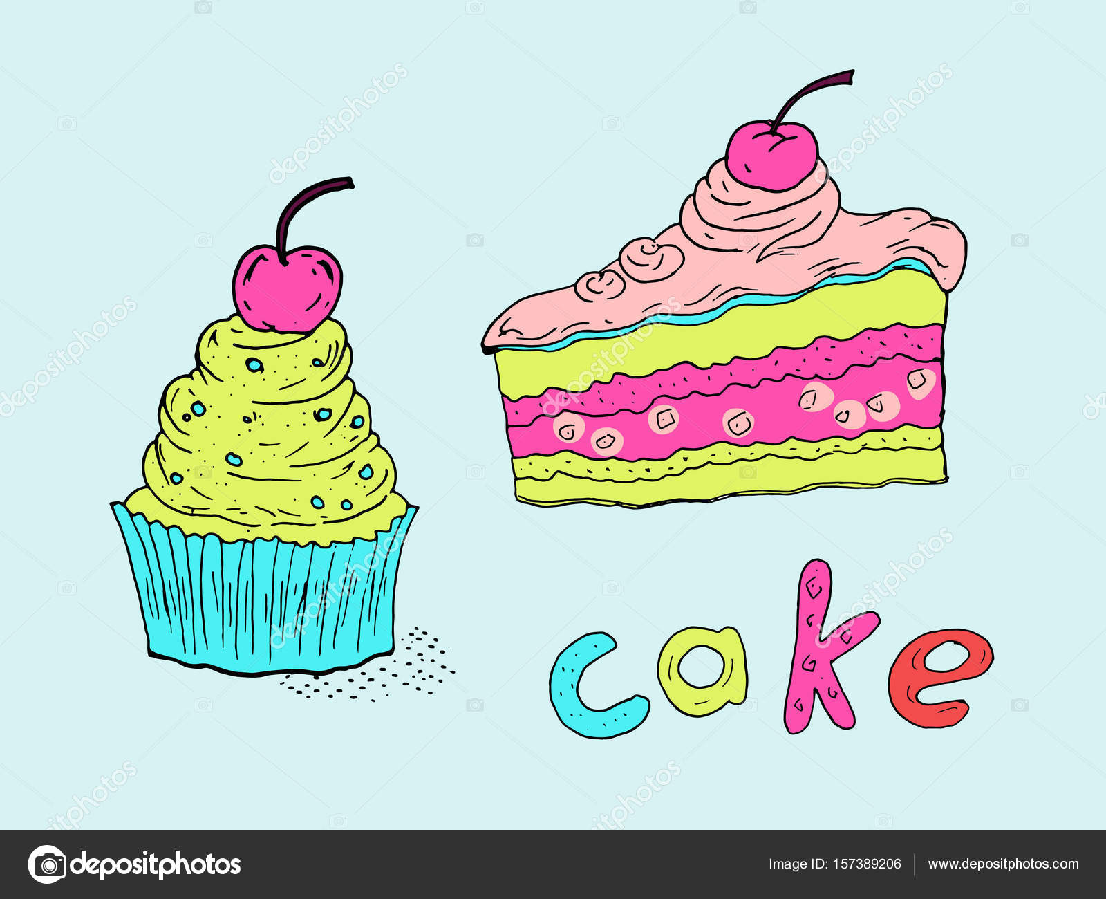 ぜいたくケーキ イラスト 手書き イラスト画像 ぜいたくケーキ イラスト 手書き イラスト画像