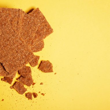 Taze sağlıklı Peksimet. Gıda Tema. Düz yatıyordu. Üstten Görünüm