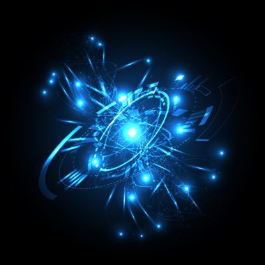 vektör arka plan teknoloji illüstrasyon iletişim 