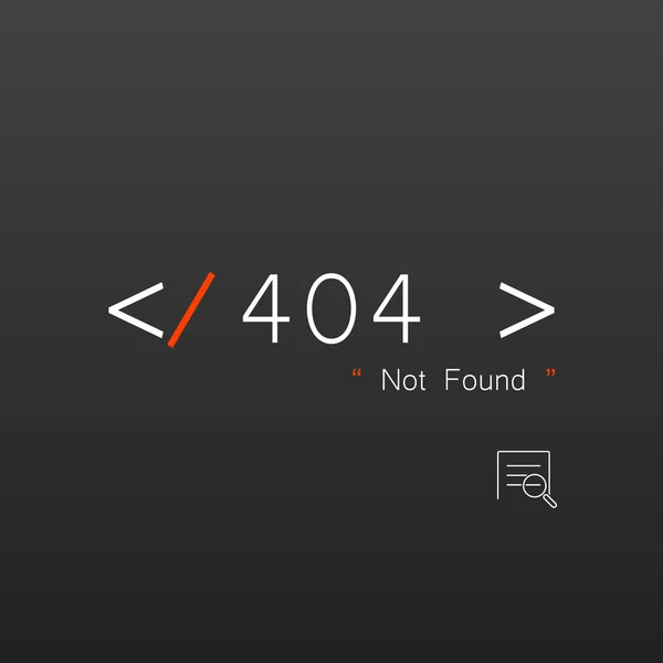 Vektorer abstrakt bakgrund 404 anslutningsfel — Stock vektor