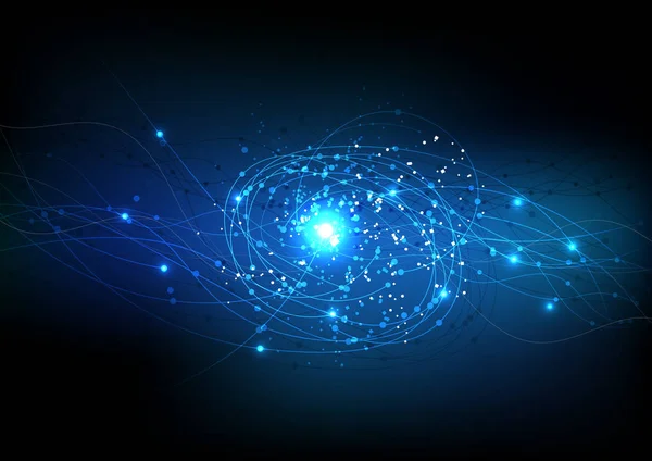 vektör arka plan tasarlamak teknoloji iletişim verisi bilim