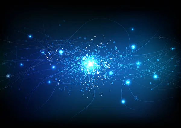 vektör arka plan tasarlamak teknoloji iletişim verisi bilim