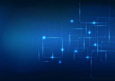 vektör arka plan tasarlamak teknoloji iletişim verisi bilim