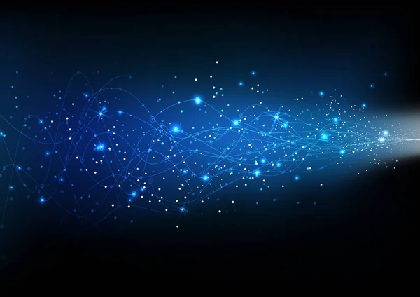 vektör arka plan tasarlamak teknoloji iletişim verisi bilim