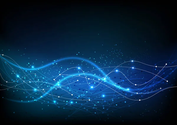 vektör arka plan tasarlamak teknoloji iletişim verisi bilim