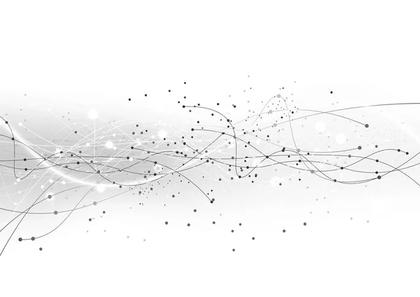 vektör arka plan tasarlamak teknoloji iletişim verisi bilim