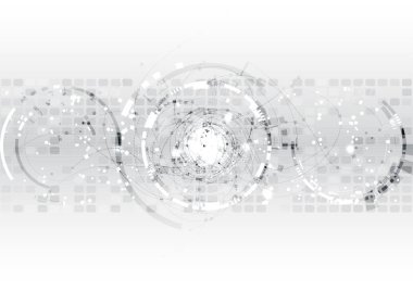 vektör arka plan tasarlamak teknoloji iletişim verisi bilim