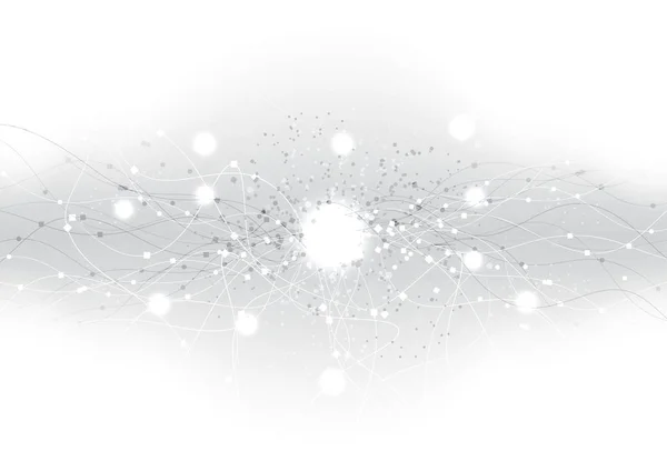 矢量背景抽象技术通信数据科学 — 图库矢量图片