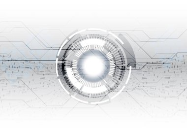 vektör arka plan tasarlamak teknoloji iletişim verisi bilim