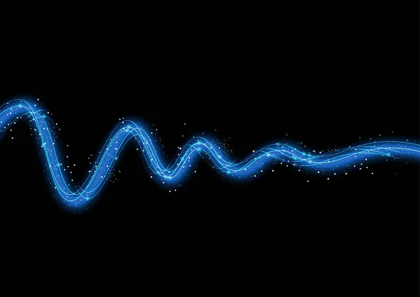 ベクター背景抽象的な技術コミュニケーション データ科学 — ストックベクタ