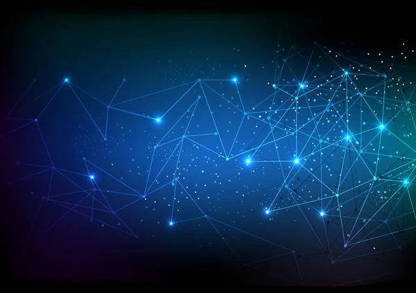 vektör çokgen arka plan tasarlamak teknoloji iletişim bilgileri