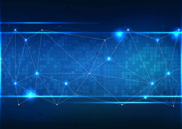 vektör çokgen arka plan tasarlamak teknoloji iletişim bilgileri