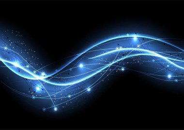 vektör arka plan tasarlamak teknoloji iletişim verisi bilim