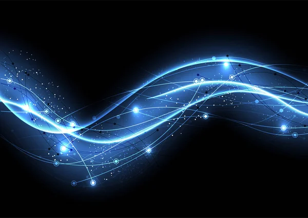 vektör arka plan tasarlamak teknoloji iletişim verisi bilim