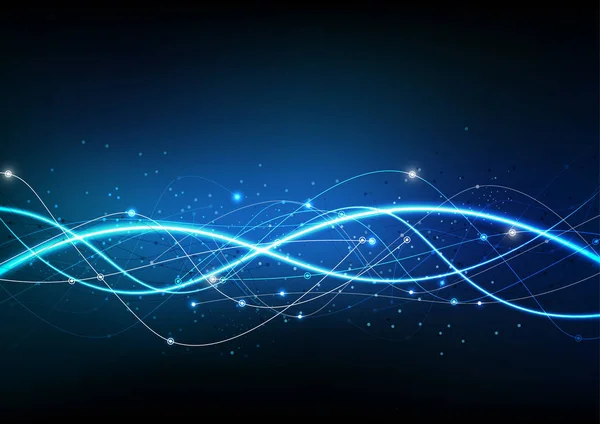 vektör arka plan tasarlamak teknoloji iletişim verisi bilim