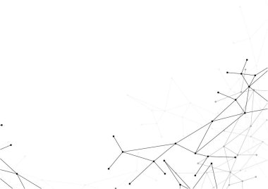 vektör çokgen arkaplan soyut teknoloji iletişim verisi Bilim