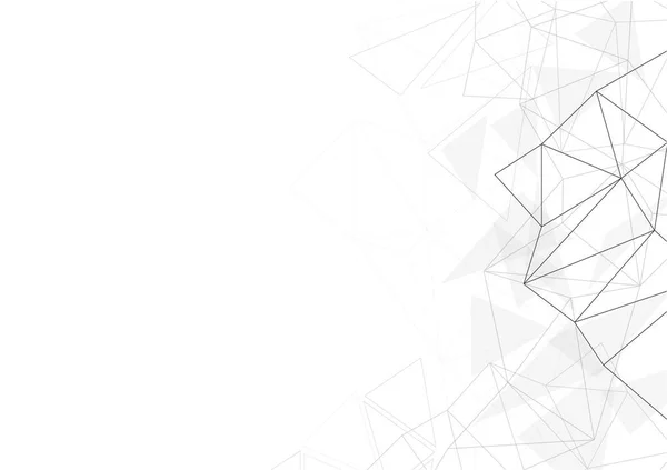 vektör çokgen arkaplan soyut teknoloji iletişim verisi Bilim