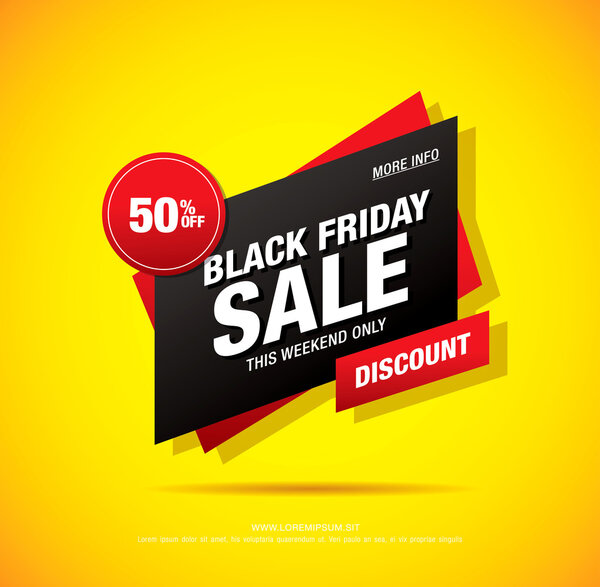 Black friday  sale banner