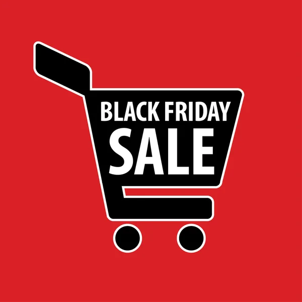 Black Friday Banner de venta — Vector de stock