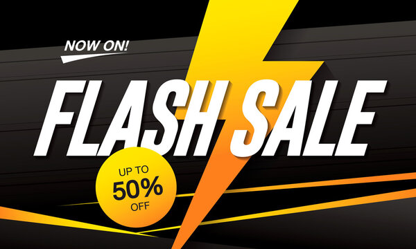 флэш-распродажа баннера
 