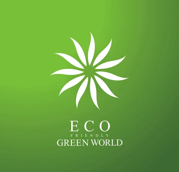 Eco  Logo sign — Stock Vector