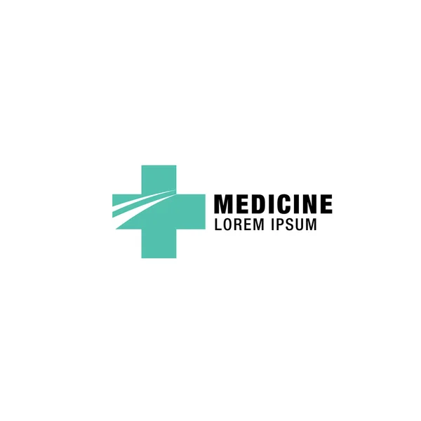 Medizin-Logo-Design — Stockvektor