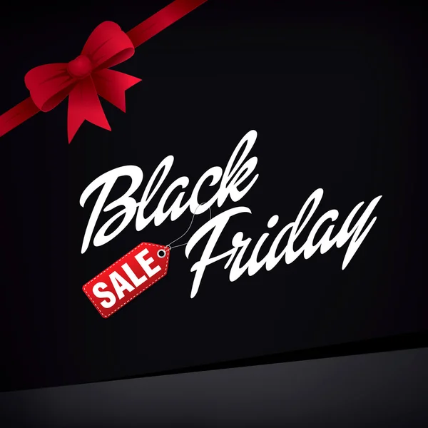 Banner zum Black Friday — Stockvektor