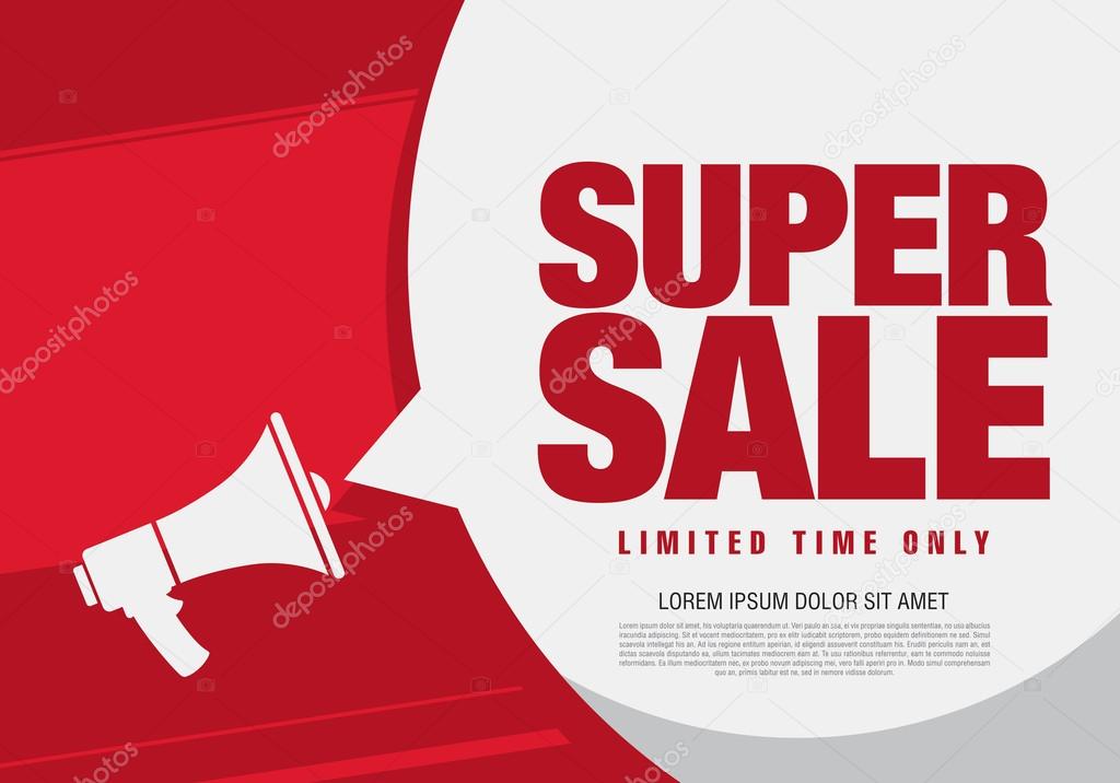 Sale banner template 