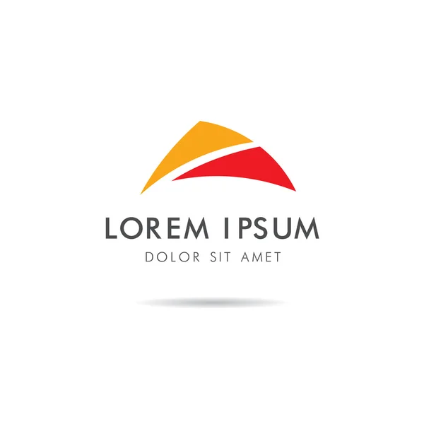 Logotipo corporativo abstrato —  Vetores de Stock