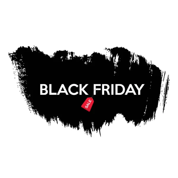 Bannière de vente Black Friday — Image vectorielle