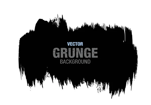 Grunge penseldraget — Stock vektor