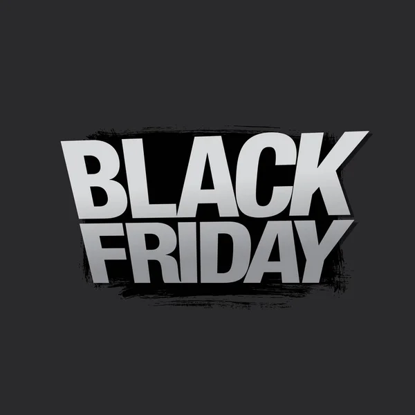 Black friday sale banner — Stock Vector