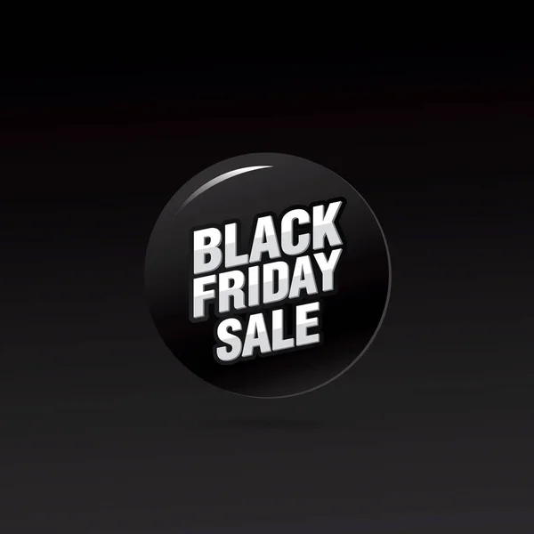 Black friday sale banner — Stock Vector